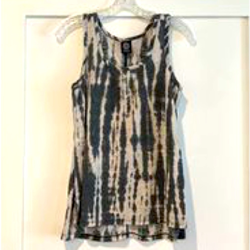 BOBEAU GRAY KNIT TOP SIZE MEDIUM